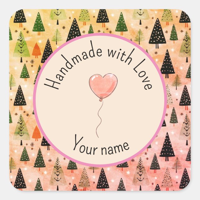 Carré Sticker (Devant)