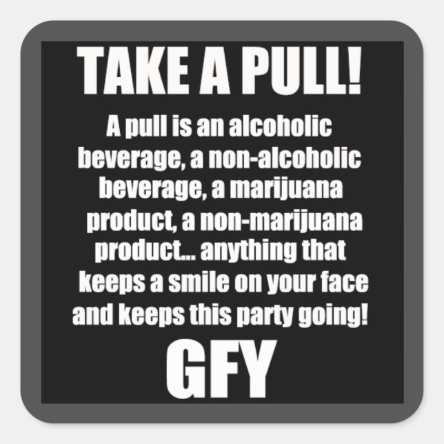 Carré Sticker (Devant)