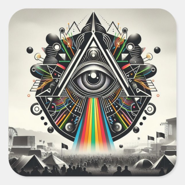 Carré Sticker (Devant)