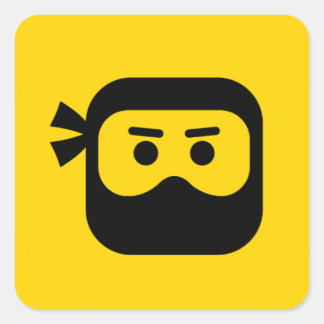 Carré Sticker à icônes Ninja DLive