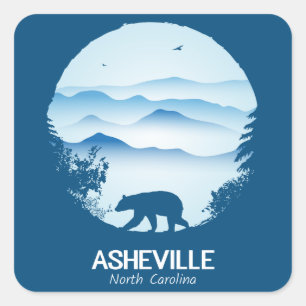 Carré Sticker Asheville, NC