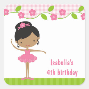 Carré Sticker Ballerina