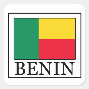 Carré sticker Bénin