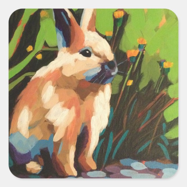 Carré Sticker Bunny (Devant)