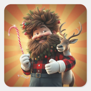 Carré Sticker classique