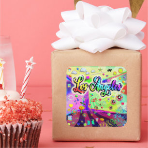 Carré Sticker Cool pour l'énergie de Los Angeles