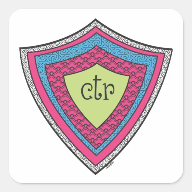 Carré Sticker CTR (Devant)