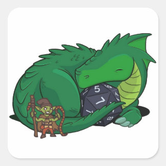 Carré Sticker D&D