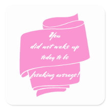 Sticker d'affirmation