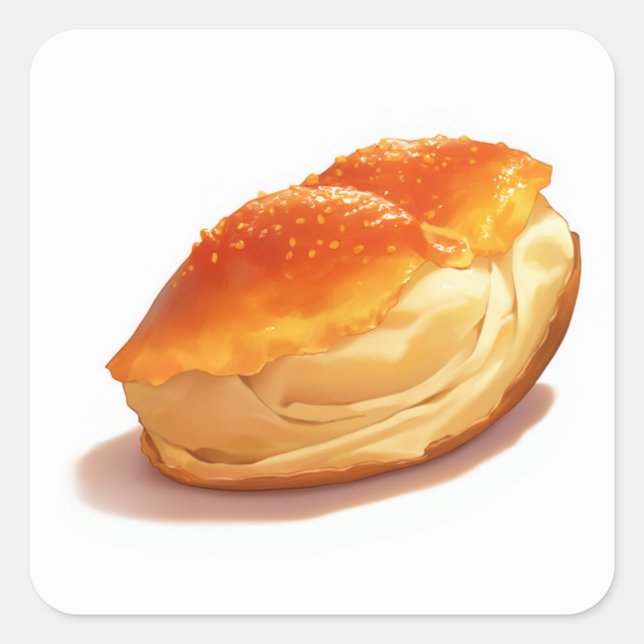 Carré Sticker d'Anime magique (Devant)