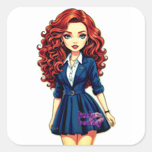 Carré Sticker de beauté