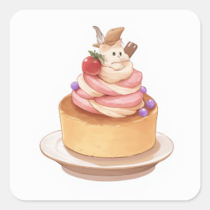 Carré Sticker de l'amant