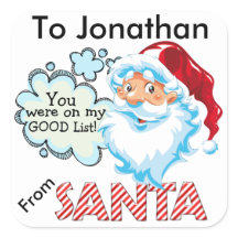 Sticker de Noël PÈRE NOËL - SRF