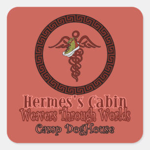 Carré Sticker de résistance Cabine de Hermes
