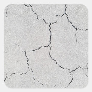 Carré Sticker fissuré