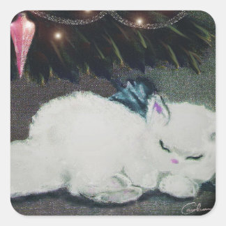 Carré Sticker - Fluffy