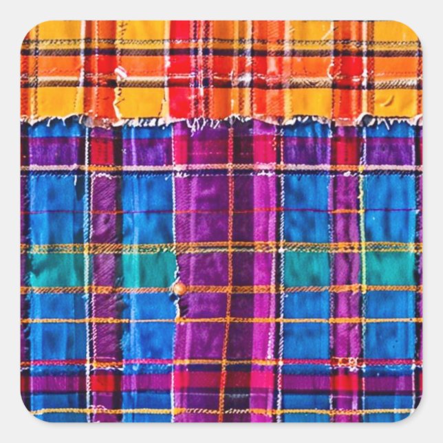 Carré Sticker for kids'Party (Devant)