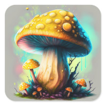 Sticker Guessowii Amanita Muscaria