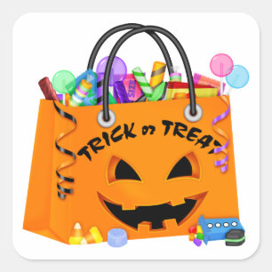 Carré Sticker Halloween - SRF