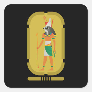 Carré Sticker Horus Sky God