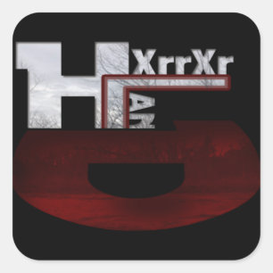 Carré Sticker HXRRXRLAND