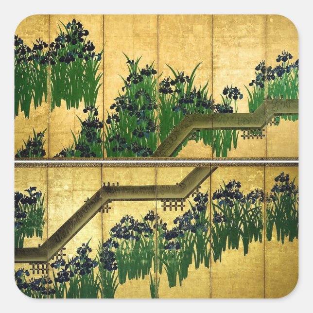 CARRÉ STICKER JAPONAIS (Devant)