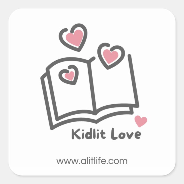 Carré Sticker KidLit Love (Devant)
