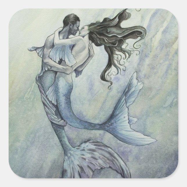 Carré Sticker Kiss 3 (Devant)