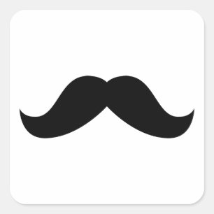 Carré Sticker Moustache