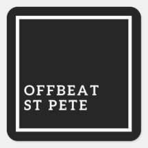 STICKER OFFBEAT ST PETE