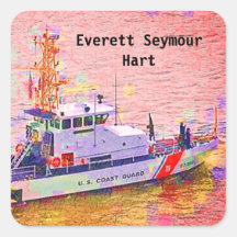 Sticker pour enfant de la Garde côtière