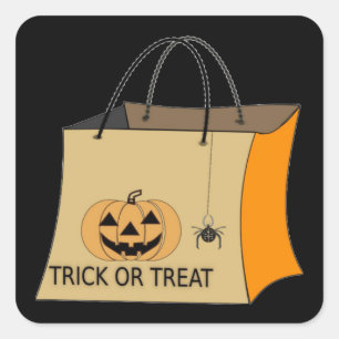 Carré Sticker pour Halloween