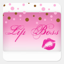 Sticker pour la boîte à lèvres