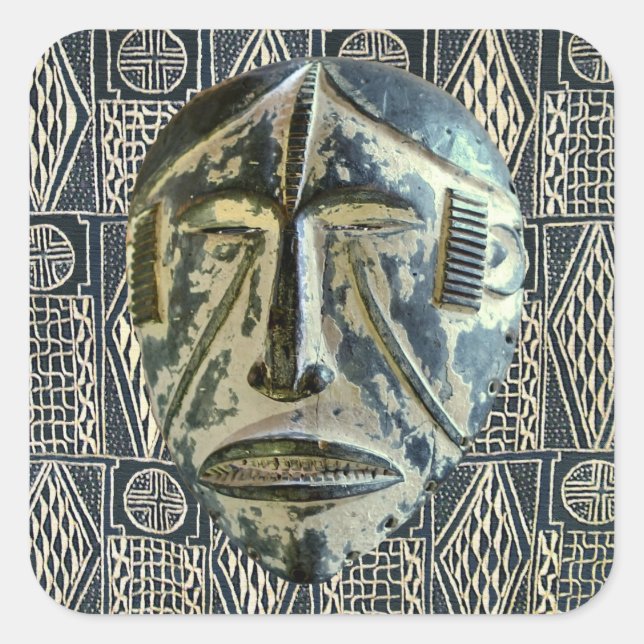 Carré Sticker pour l'Afrique de l'Ouest (Devant)