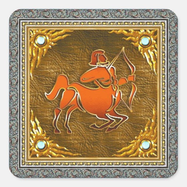 Carré Sticker Sagittarius (Devant)