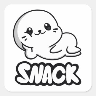 Carré Sticker Snack Lil Sappys