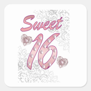 Carré Sticker Sweet 16