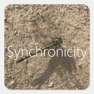 Carré Sticker 'Synchronicity'