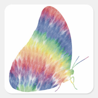 Carré Sticker Tie Dye Morpho