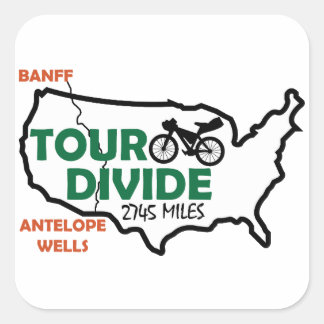 Carré Sticker Tour Divide