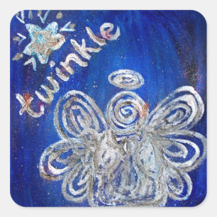 Carré Sticker Twinkle Angel