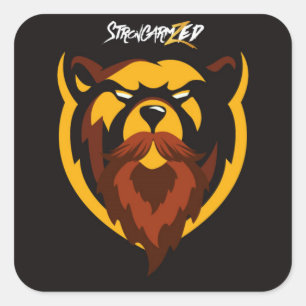 Carré Strongarm Sticker Zed Twitch