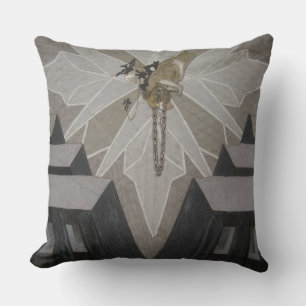 Carré temps cuir look coussin