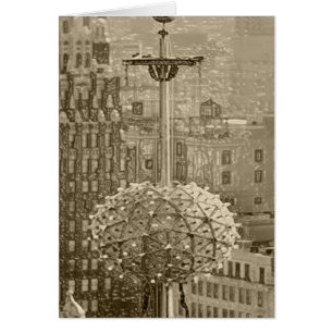 CARRÉ VINTAGE DE TEMPS