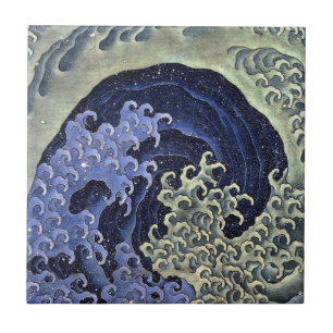Carreau 北 斎 波 の, 北 Vague Hokusai, Hokusai, Ukiyoe, 斎