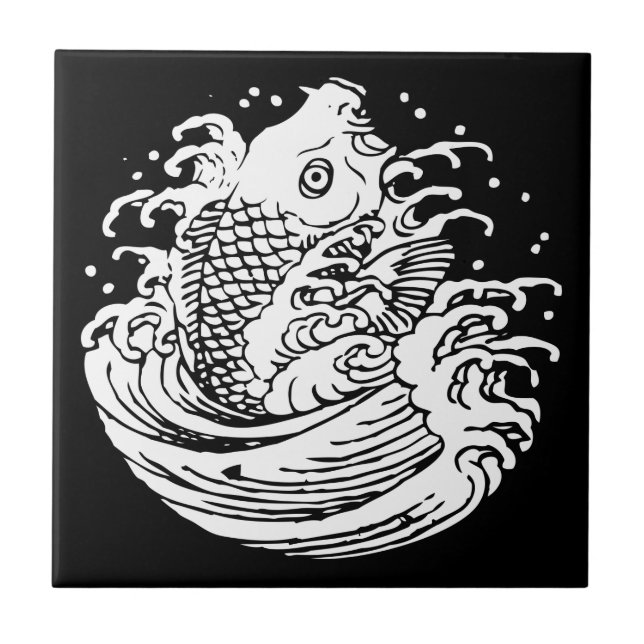 CARREAU 鯉に水 (Devant)