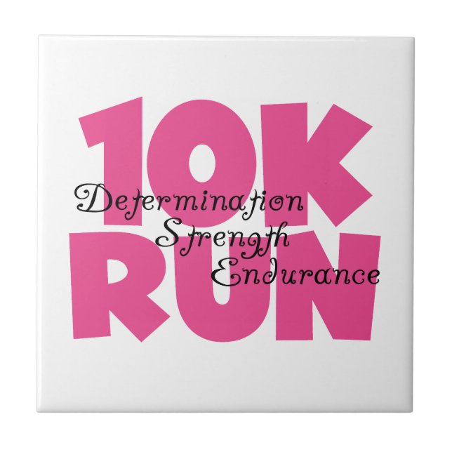 Carreau 10K Run Sport Rose (Devant)