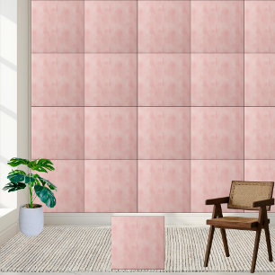 Carreau #12 Aquarelle rose pâle Texture Carrelage en céram