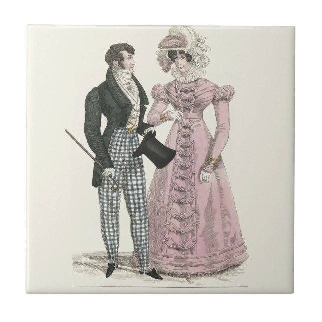 Carreau 1823 Antique Homme Mariage Femme Mode (Devant)