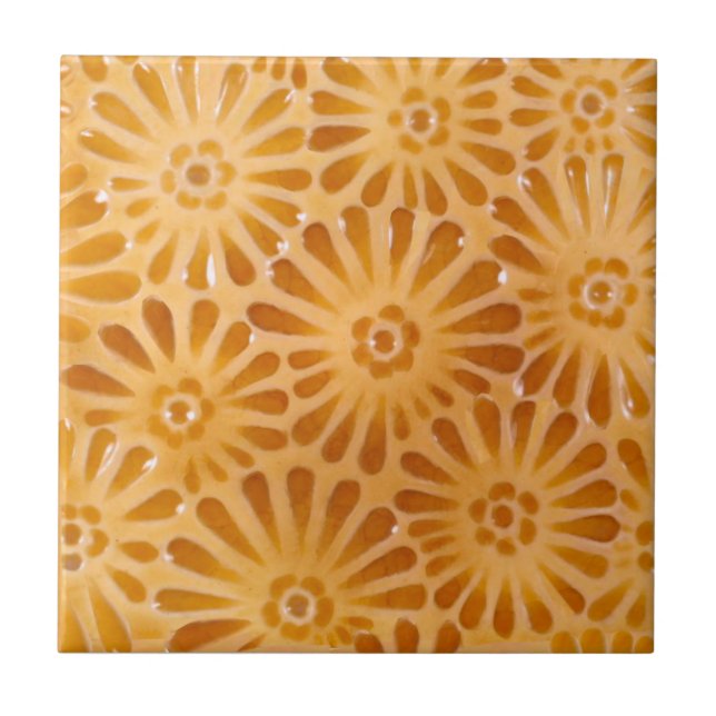 Carreau 1880 JG Faible répétition Floral Design Repro Faux (Devant)